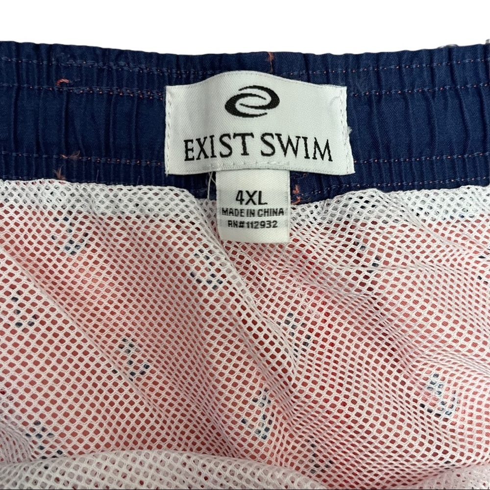 Men’s Exist Swim Apricot Anchor Swim Trunks - Picture 4 of 7